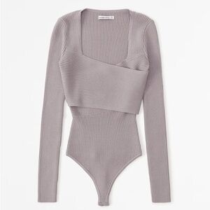 Abercrombie LuxeLoft Wrap Bodysuit